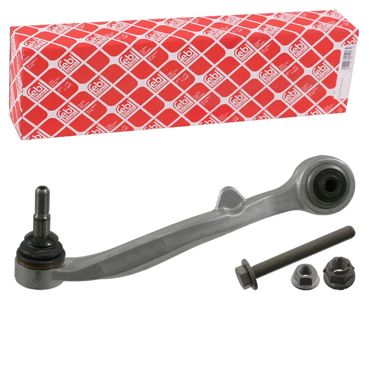 febi bilstein 40371 Querlenker mit Lager, Gelenk und Anbaumaterial, 1 Stück Vorderachse links, Vorde
