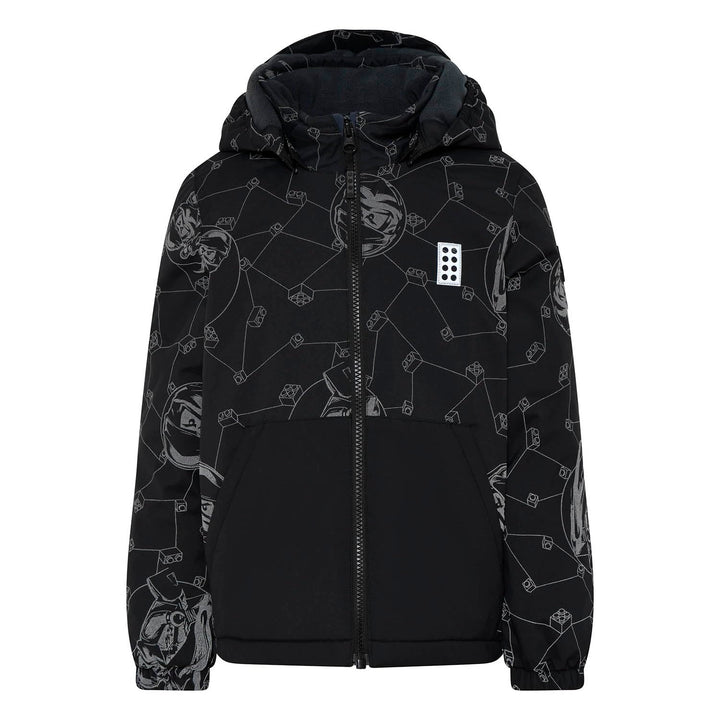 LEGO Unisex Kinder Jacke 104 Schwarz, 104 Schwarz