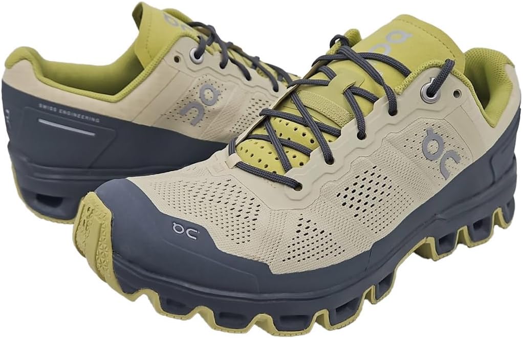On Running Herren Laufschuh Cloud X Neutralschuh (49, Grey/Neon) 42 EU Hay Rock, 42 EU Hay Rock