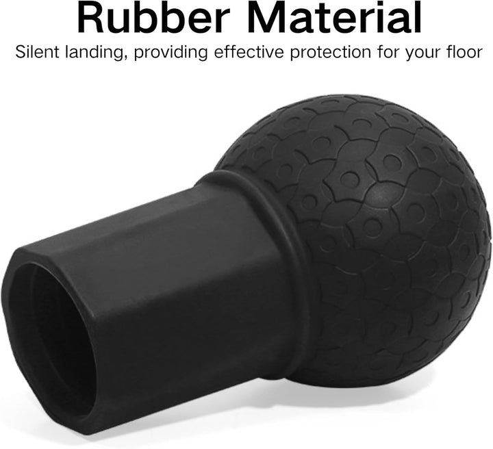 SUQ Landmine Attachment Passend für 2'' Olympia Bars, 360° Rotation Barbell Bomb, Gummi, Robust und