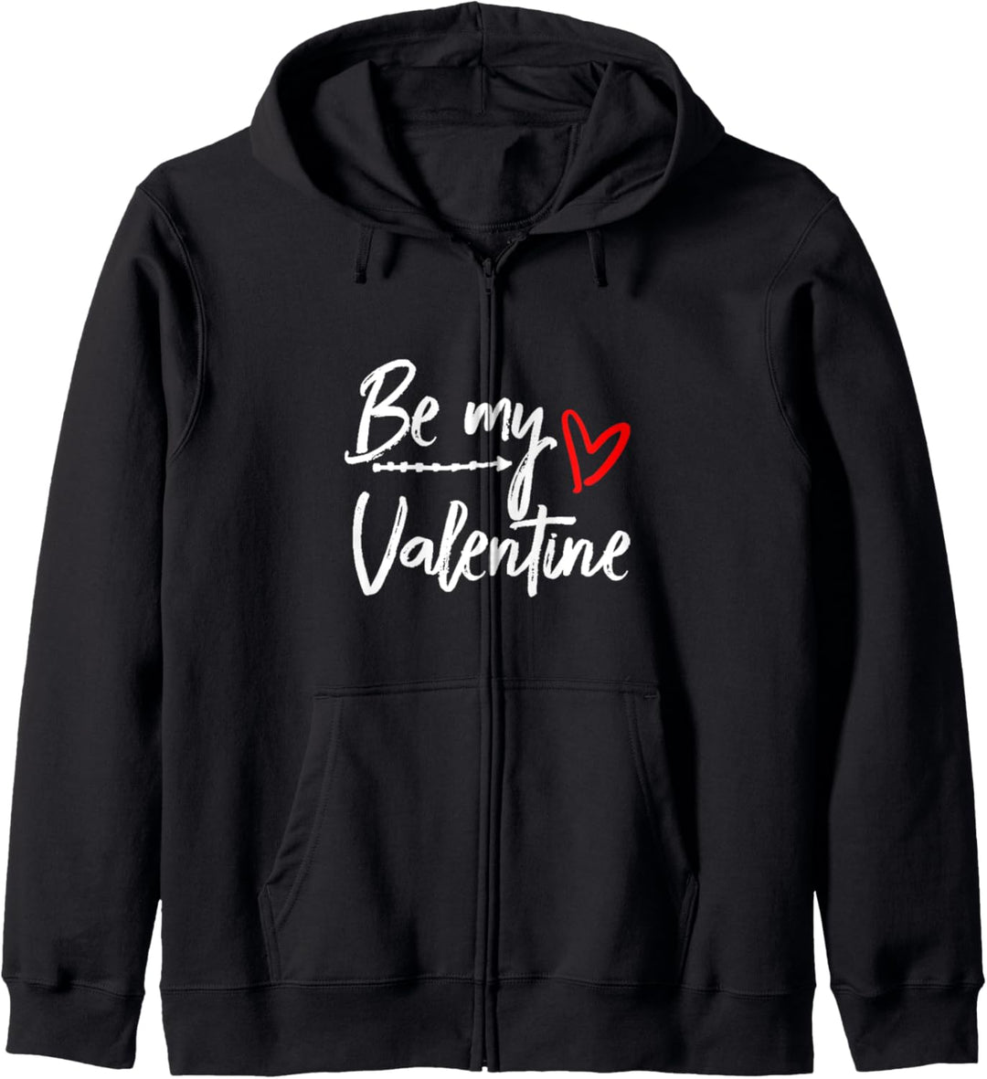 Seien Sie mein Valentinsgruss-niedliches Liebes-Herz Kapuzenjacke
