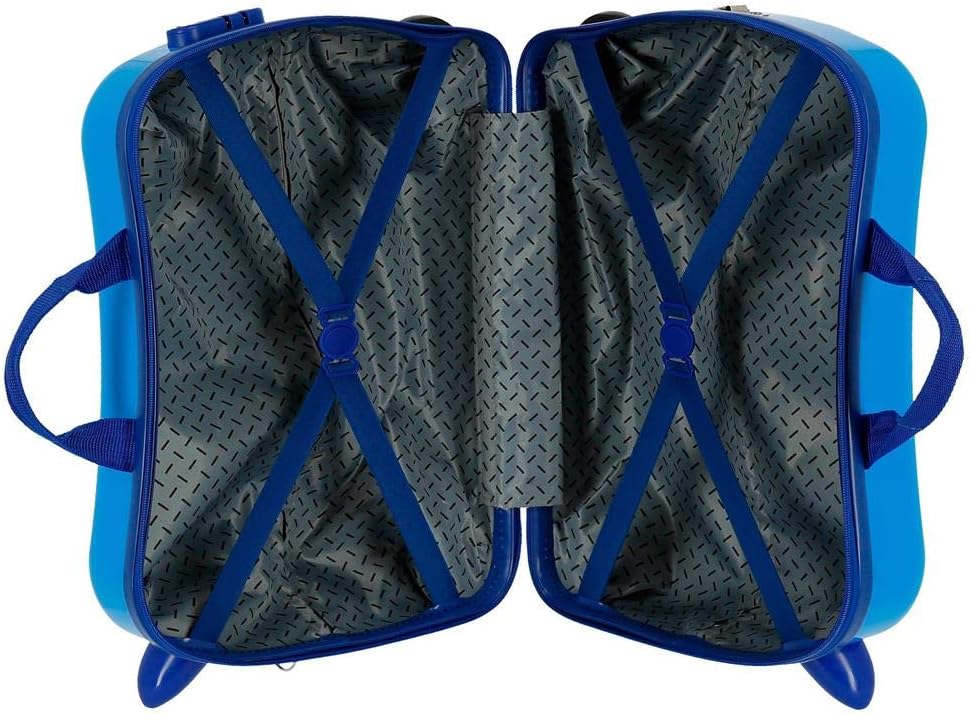 Disney Mickey on The Moon Kulturbeutel, anpassbar, mit Umhängetasche, Blau, 29 x 21 x 15 cm, starr,