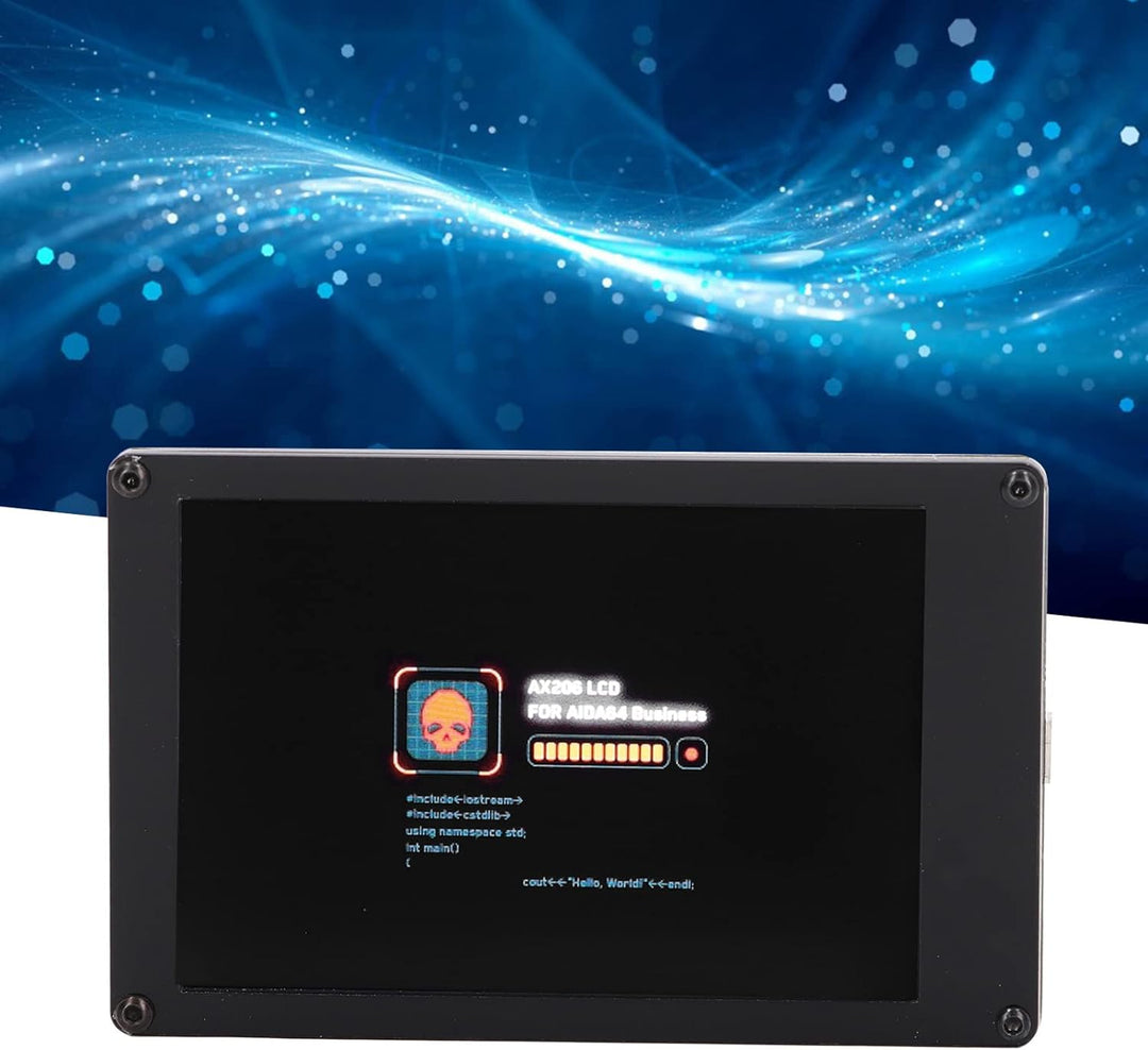 3,5-Zoll-IPS-LCD-Monitor-Display IPS-Monitor-Subscreen mit USB-Schnittstelle und Halterung LCD-Bilds