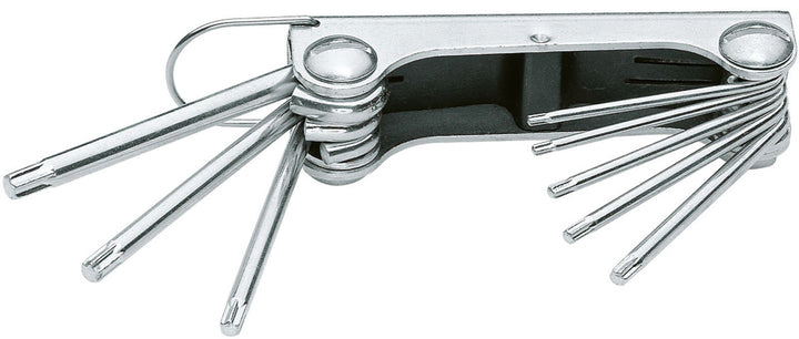 GEDORE Winkelschraubendreher-Satz im Clip 8-teilig TX T9-T40, SCL 43 TX-80