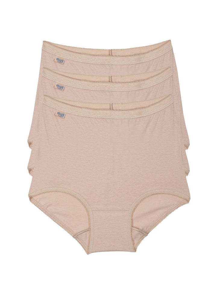 Sloggi Damen sloggi Basic+ Maxi 3P Taillenslip, Skin