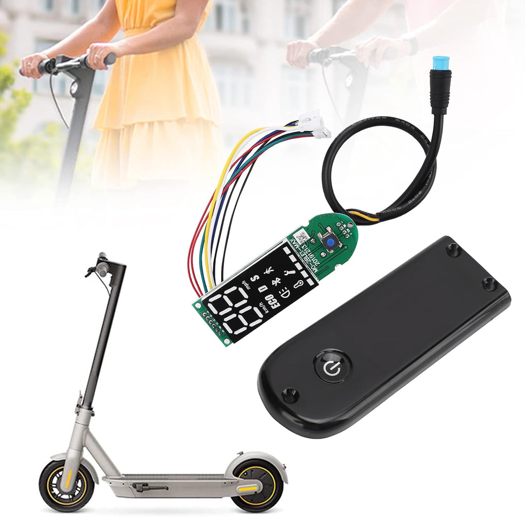 KIMISS Elektroroller BT, Armaturenbrett mit Display Panel G30d Display Digital 2 Cover für G30