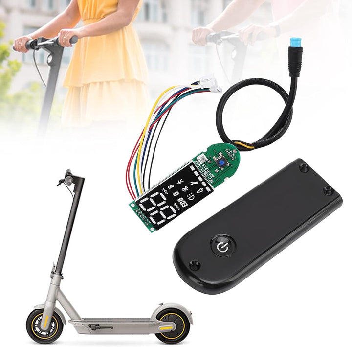 KIMISS Elektroroller BT, Armaturenbrett mit Display Panel G30d Display Digital 2 Cover für G30