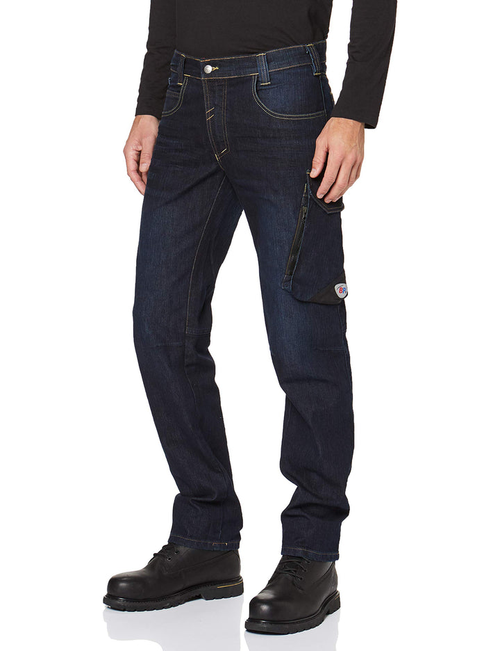 BP 1990-038-01 Worker-Jeans - Schlanke Silhouette - Ergonomischer Schnitt - Stretch-Stoff - 78% Baum