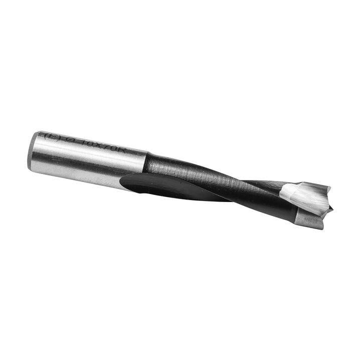 ENT 22786 Dübelbohrer HW, Schaft (S) 10 mm, Durchmesser (D) 10 mm, NL 35 mm, SL 30 mm, L 70 mm, Rech