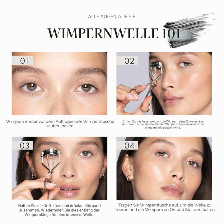 TWEEZERMAN Wimpernzange ProCurl Studio Collection, Premium, Roségold