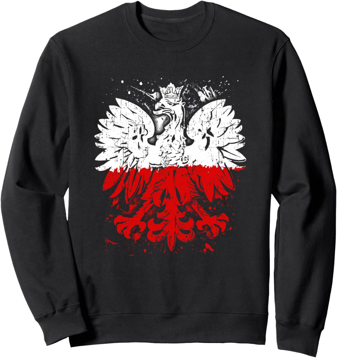 Polish Heritage Polish Eagle Polish Flag Polska Poland Sweatshirt