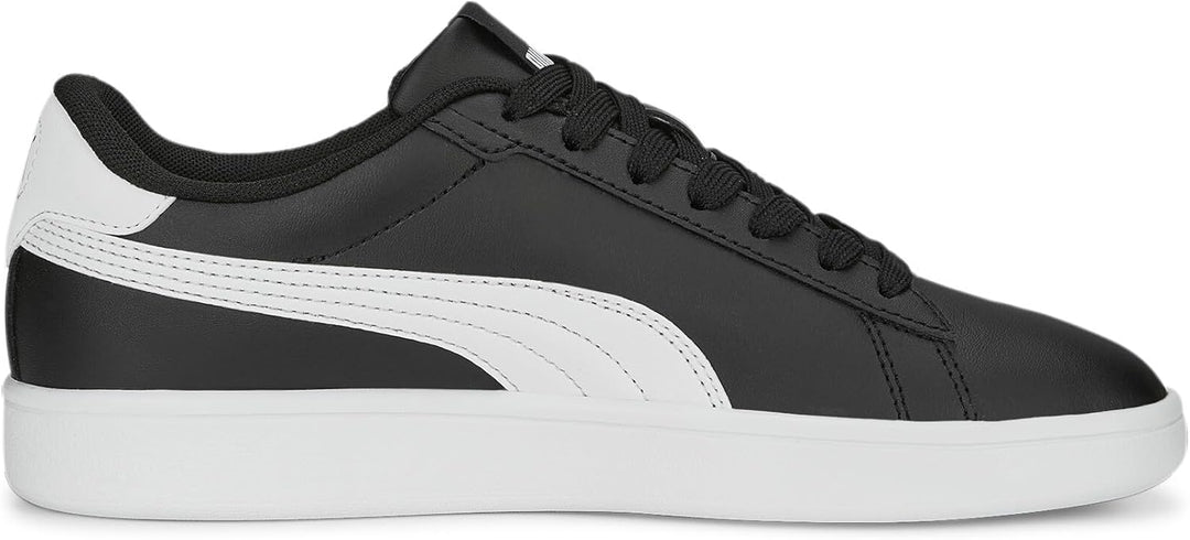 PUMA Unisex Kinder Smash 3.0 L Jr Sneaker, Puma Black Puma White