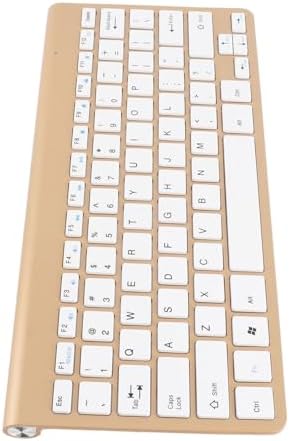 Bewinner 78 Tasten 2,4 G Kabelloses Tastatur-Maus-Set, USB-dünn Geätzte Tastenkappen Ergonomie Stumm