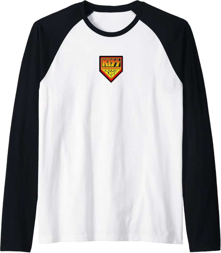 Kiss – Kiss Army Logo Raglan
