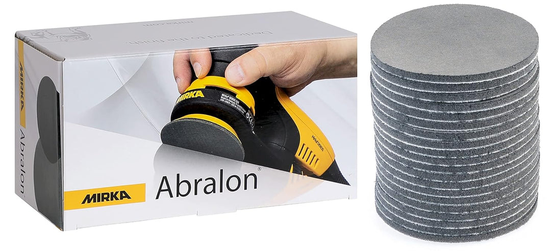 Mirka Abralon J3 Schleifpad Polierpad 77mm 2000 Körnung, 20/Pack, zum Schleifen und Polieren von Lac
