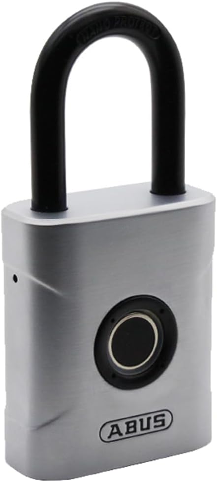 ABUS Touch 57/50 Fingerabdruck-Schloss - schlüsselloses, wetterfestes Vorhängeschloss - IP66 & IP68