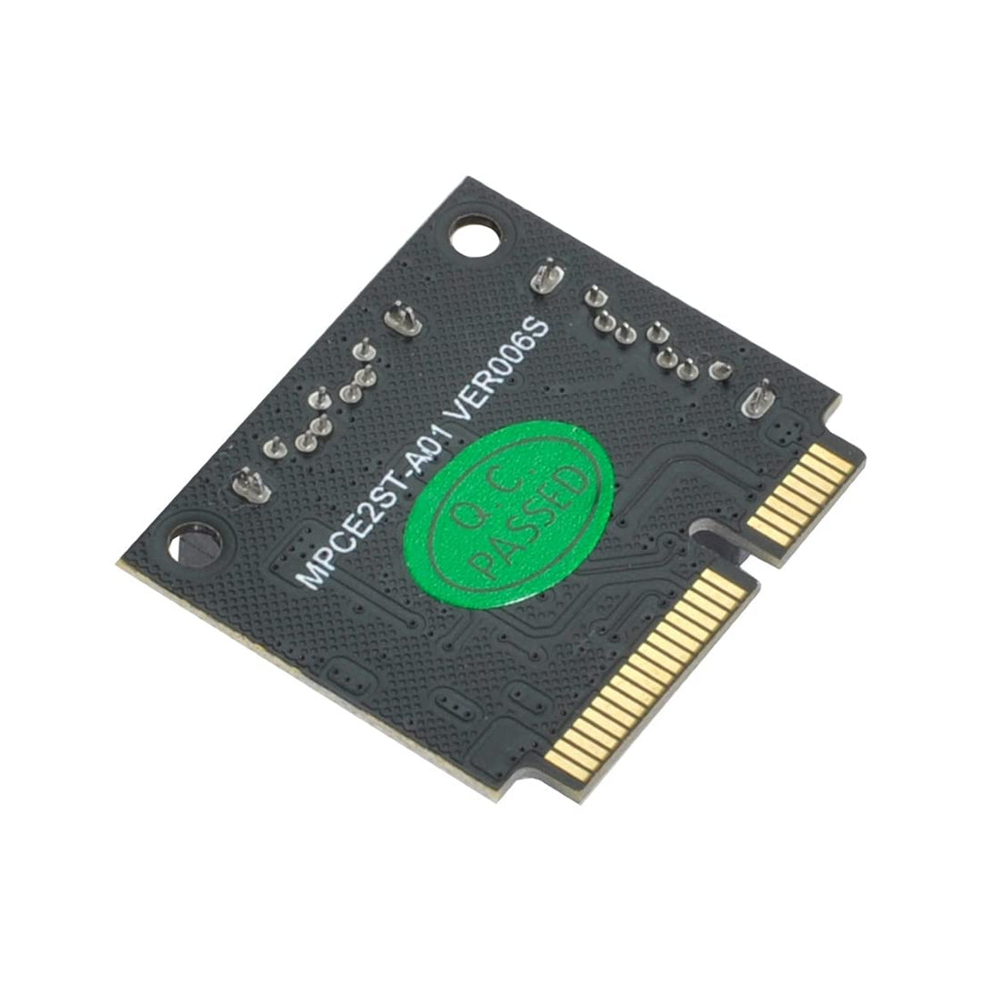 chenyang Mini PCIE auf 2 SATA 3.0 Erweiterungskartenadapter für Motherboard SATA Festplatten Port Er