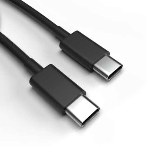 USB-C Ladekabel für uleFone Armor 6 Schwarz 2 x 2 m Handy Schnellladekabel Datenkabel, Schwarz 2 x 2