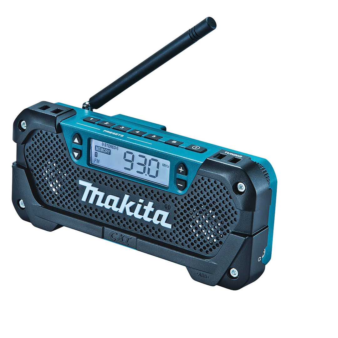 Makita MR052 Schlagbohrhammer, 12 V, Schwarz/Blau/Silber (Akkus und Ladegerät nicht im Lieferumfang