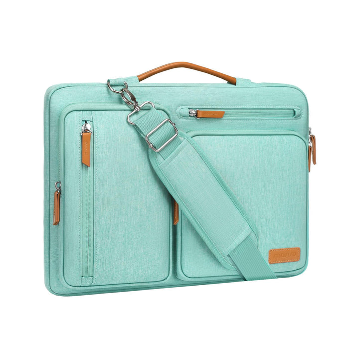 MOSISO 360 Schütz Laptoptasche 14 Zoll, 14 Zoll Aktentasche Kompatibel mit HP Lenovo Dell ASUS Acer,