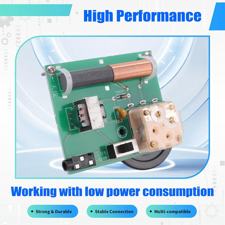 Crystal Radio Simple Electronic Circuit Board -Baugruppe Kann Funksignale Normalerweise Empfangen, N