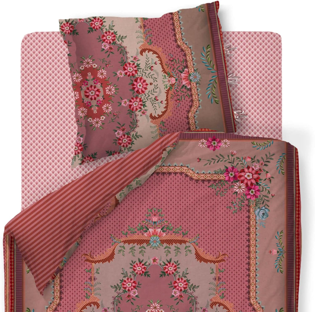 Pip Studio Perkal-Bettwäsche Pip Chique | rosa - 155 x 220