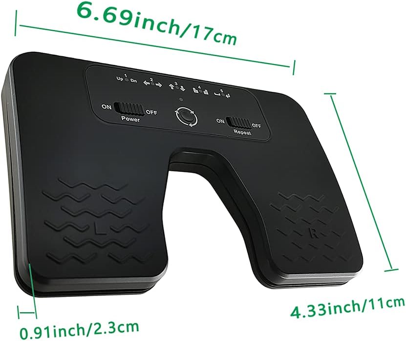 Tavsou Bluetooth Page Turner Pedal für Smartphones und Tablets, wiederaufladbar, Musikpedale (klassi