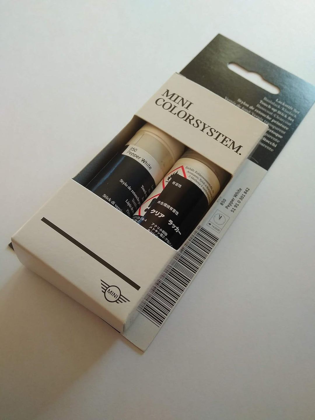 Original MINI Lackstift-Set Pepper White - 850