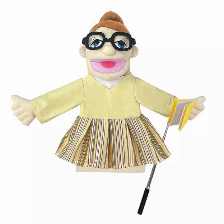 Theater-Handpuppen für Kinder,inklusive Lehrer,Polizist,Bauer,Pirat,Detektiv usw.mit beweglichen off