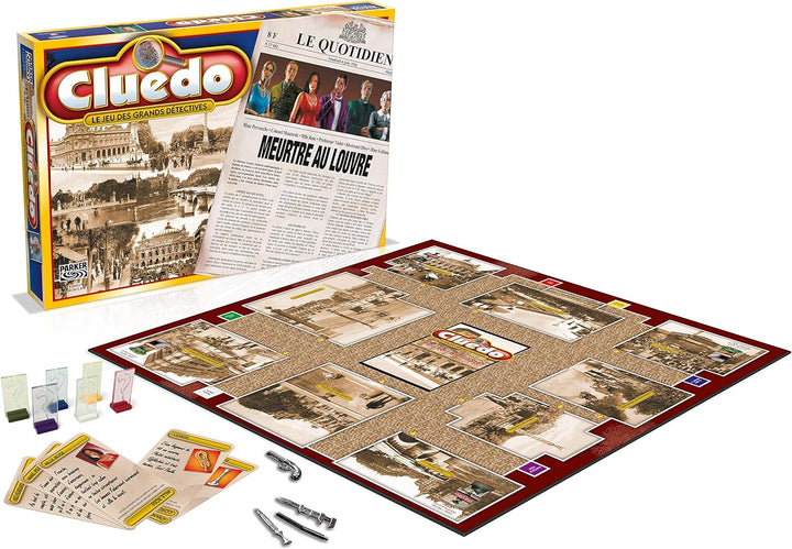Winning Moves – 0579 – Spiel der Reflexion – Murder Mord im Louvre (Französische Version)