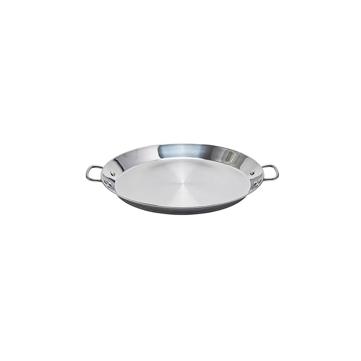 Guison Edelstahl-Bratpfanne mit Sandwichboden, silber, 40 cm Diametro 40 cm