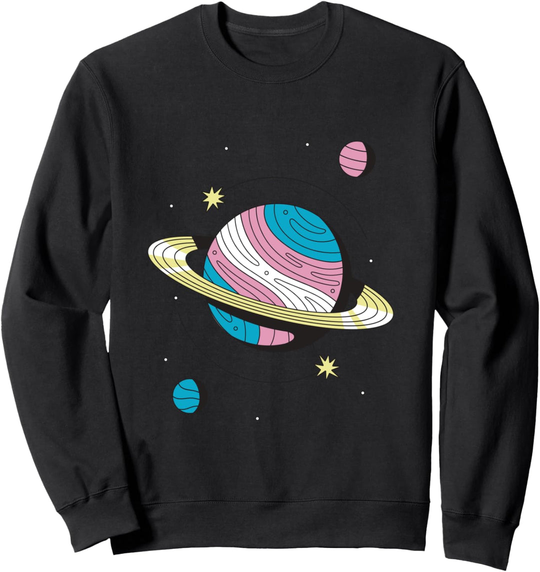 Transgender Planet - Gay Pride, Trans Transgender Flagge Sweatshirt