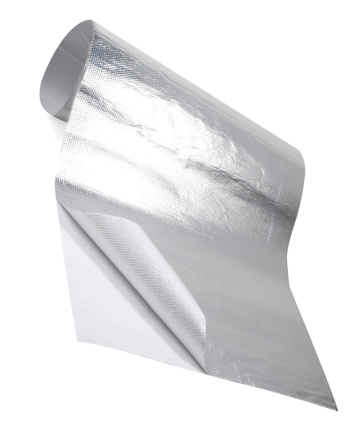 Dämmmatte Auto,Aluminisierte Hitzeschutzmatte,Hitzeschutzblech,Hitzeschutzmatte Selbstklebend,Hitzes