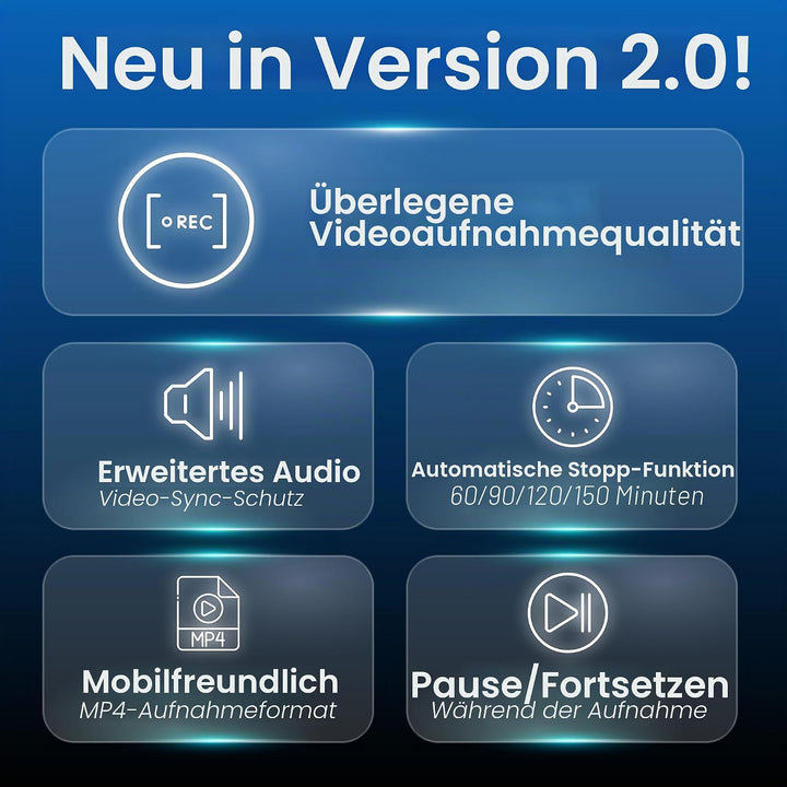 ClearClick Video zu Digital Converter 2.0 (zweite Generation) Mini Edition - Aufnahme von Videos von