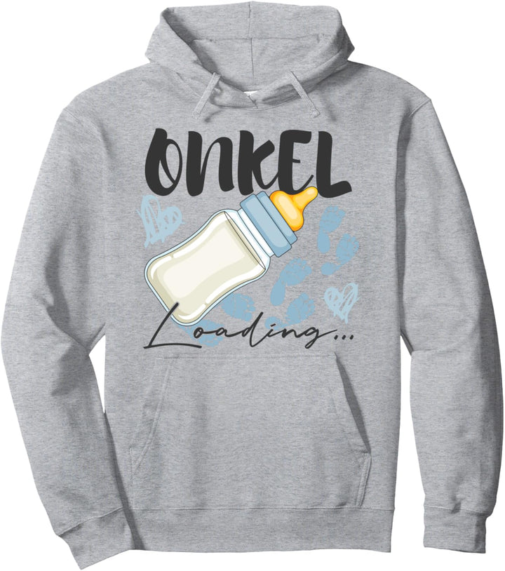 Werdender Onkel Loading Schwangerschaft Ankündigung Pullover Hoodie