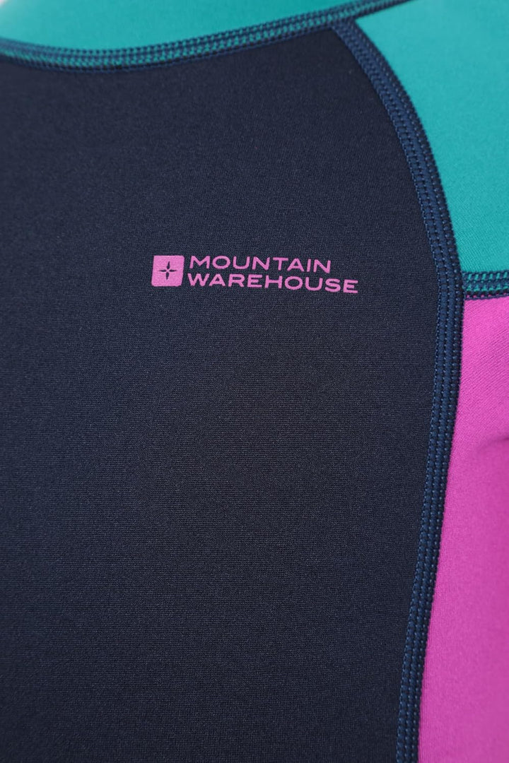 Mountain Warehouse Kurzer Kinder-Neoprenanzug - 2.5mm Körper, Flache Nähte, mit Easy-Glide-Reissvers