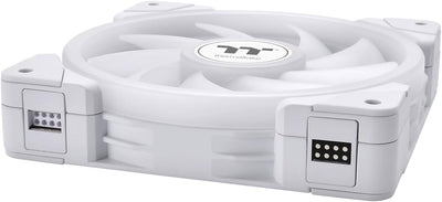 Thermaltake SWAFAN EX14 ARGB PC Cooling Fan White TT Premium Edition 3 Fan  Pack 140mm Weiss, 140mm