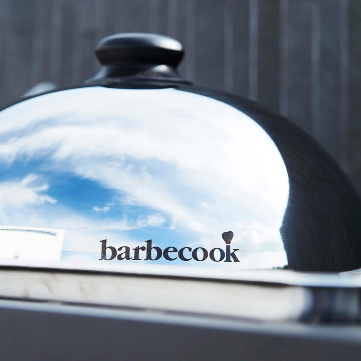 barbecook Olivia Profi Plancha Grillhaube aus Edelstahl, wetterfeste Garglocke zum Abdecken und Gare
