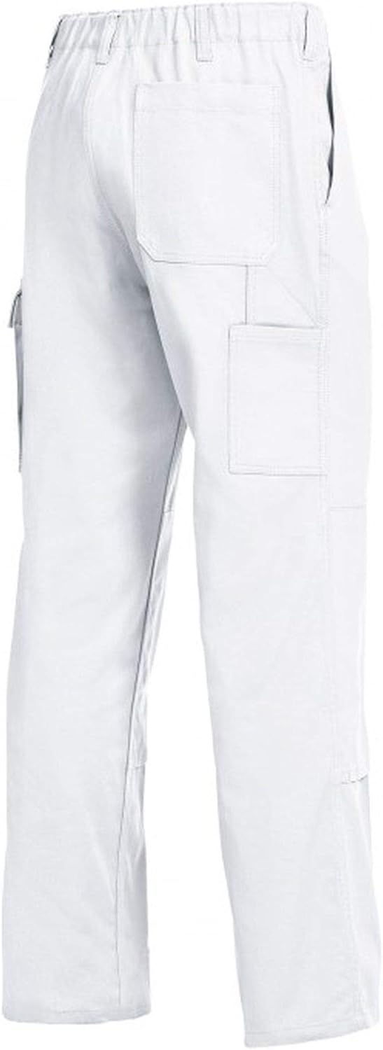 BP Arbeitshose 1486-060 für Herren aus Reiner Baumwolle 52 weiss, 52 weiss