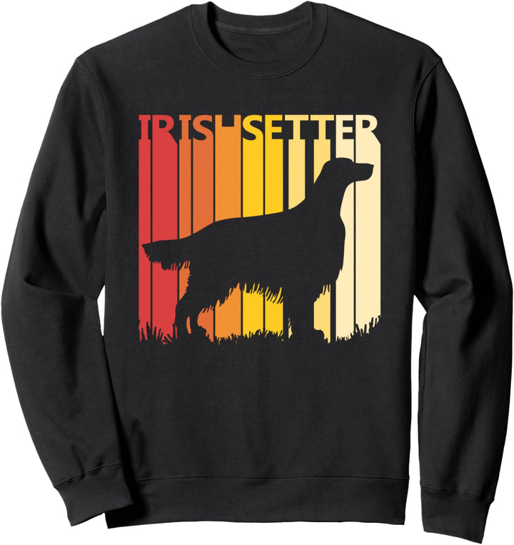 Irish Red Setter Hund Sweatshirt
