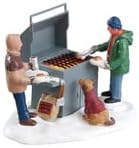 Lemax Vail Village Zubehör: Grillin' & Chillin', Harz, Mehrfarbig, 10 x 12 x 17 cm (T x B x H)