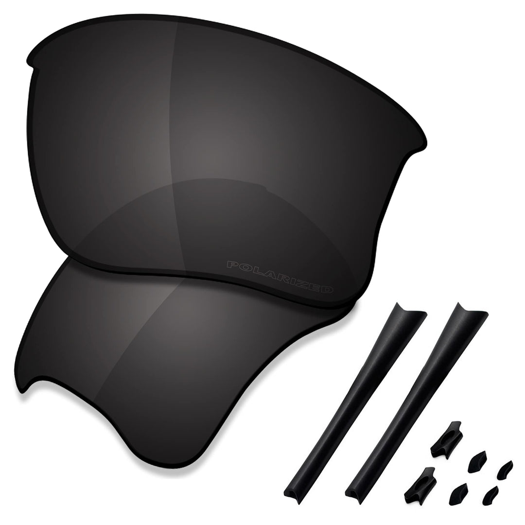 Saucer Premium-Ersatzgläser und Gummi-Kits für Oakley Flak Jacket XLJ OO9009 Sonnenbrillen High Defi