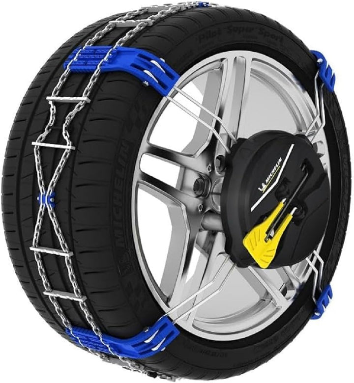 MICHELIN FAST GRIP Schneekette 160 | Front Schneekette Auto | Mit Schnell-Befestigungssystem|Reifen