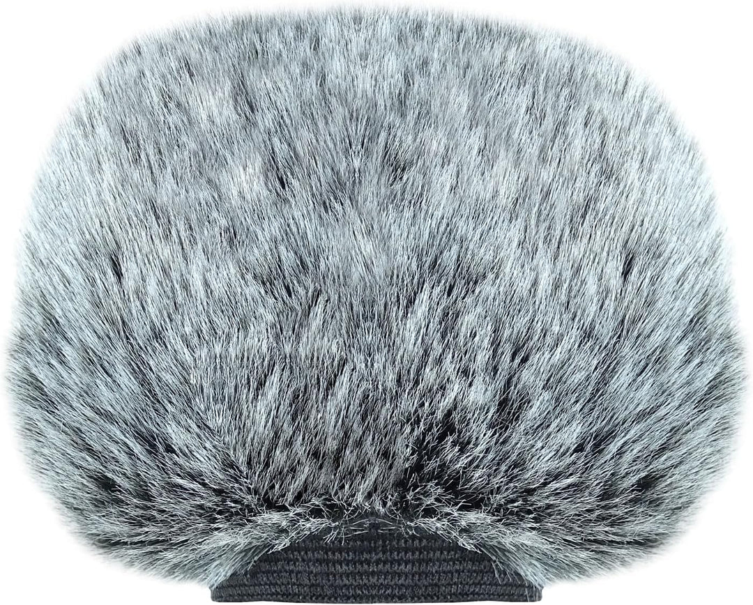 keepdrum WS-BK Fell-Windschutz Windscreen Windshield für Digital-Rekorder Videomikrofon Handy-Record