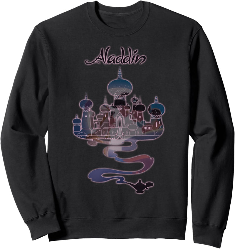 Disney Aladdin Genie Lamp Agrabah Fill Poster Sweatshirt