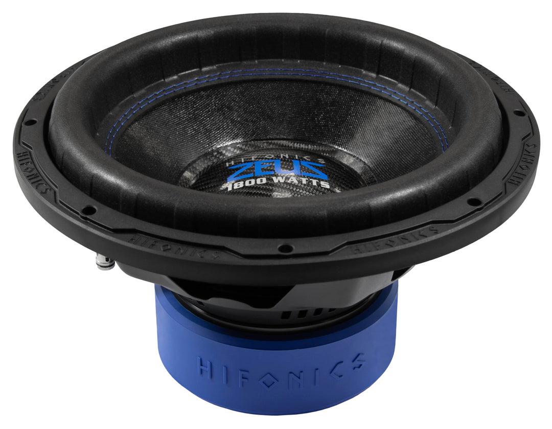 Hifonics ZSPL12D2-30 cm (12“) SPL Subwoofer mit 2 + 2 Ω Impedanz aus der Zeus Serie | bis zu 1.800 W