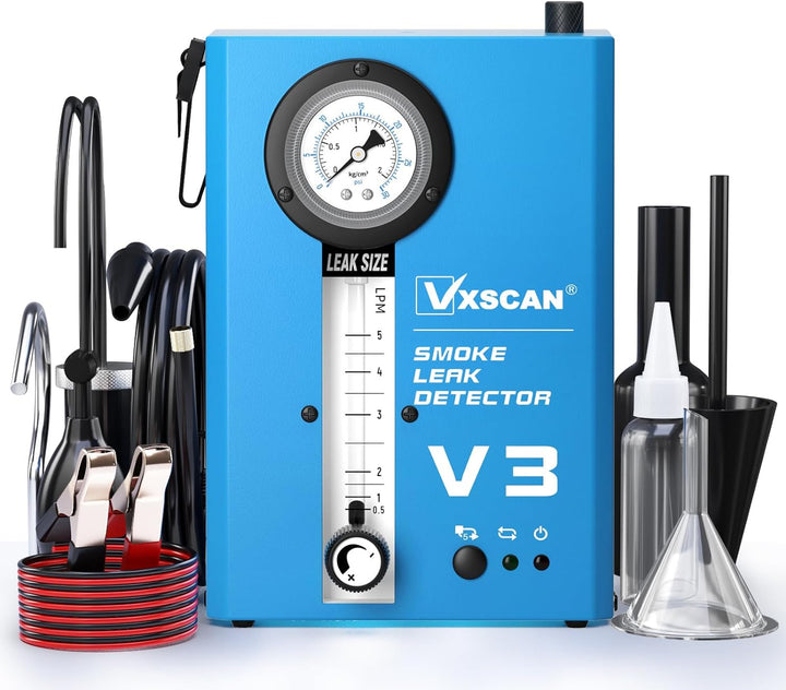 VXSCAN Automotive Smoke Leak Tester V3, Nebelmaschine KFZ EVAP Kraftstoffleitungs Lecksucher für all