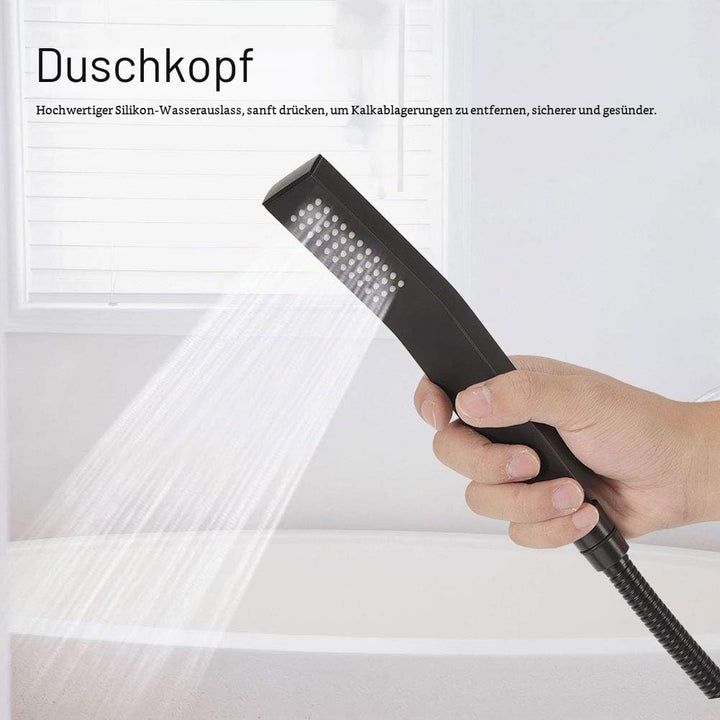 G1/2-Zoll Handbrausekopf, Handbrausen Badaccessoires mit Unter Druck stehendem Duschkopf Brausekopfs