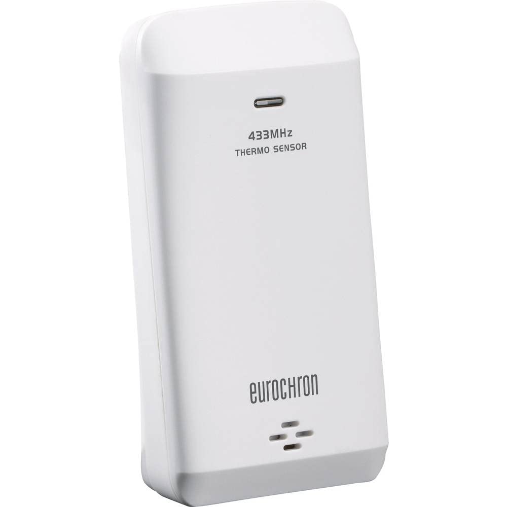 Eurochron Thermo Sensor EPTES-D1 Funk-Thermologger, Weiss