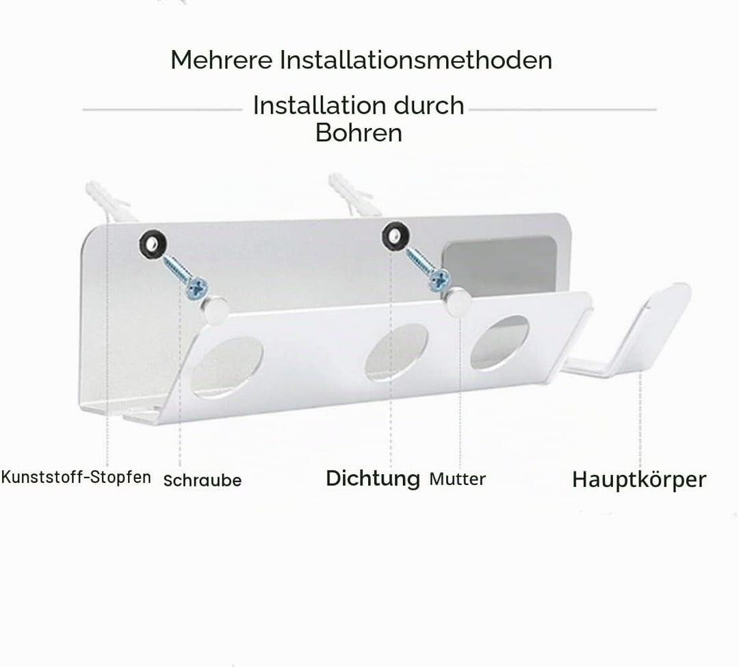 Luchs Wandhalterung - Organizer für Dyson Supersonic Haartrockner, Halterung, Fönhalter und Wandhalt